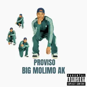Big Molimo AK – Proviso Single, Albumcover aus dem Tonstudio München mit sportlichem Stil
